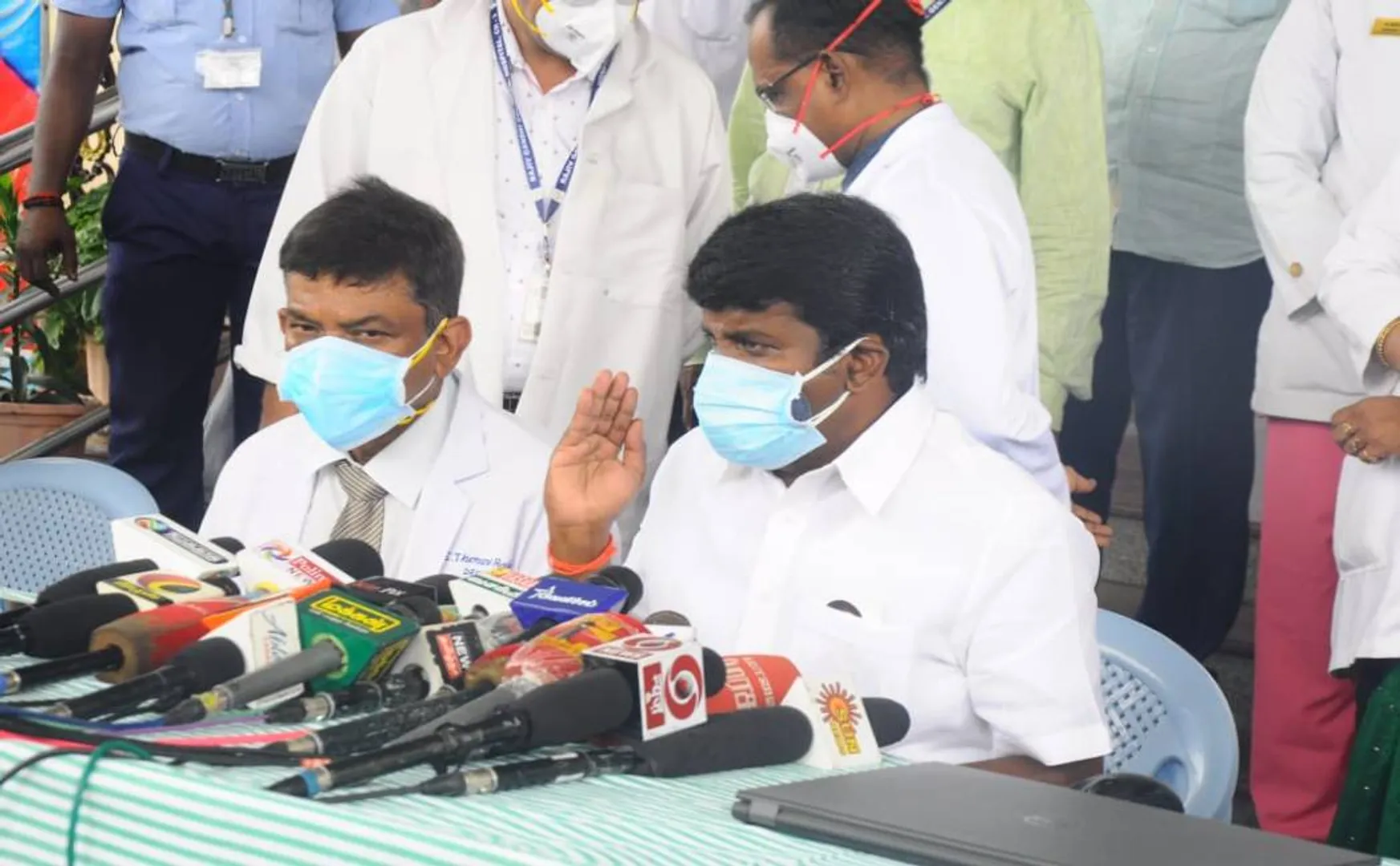 TAMILNADU HEALTH MINISTER VIJAYABASKAR PRESS MEET AT CHENNAI 